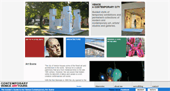 Desktop Screenshot of contemporary-venice.com
