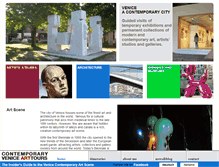 Tablet Screenshot of contemporary-venice.com